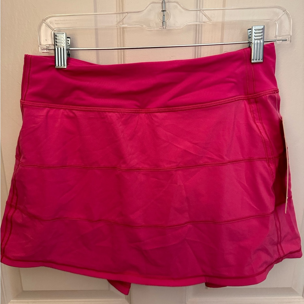 Lululemon Pink Pace Rival Skirt Size 6 NEW WITH TAGS